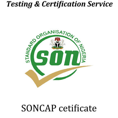 Buy Nigeria Certified SONCAP Certificate Standards Organisation Of Nigeria Conformity Assessment online manufacture